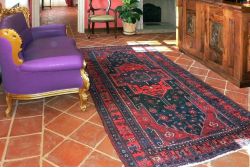 25x25 cm quadratische Terracotta-Fliese