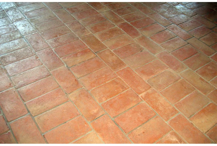 15x30 cm rechteckige Terracotta-Fliese