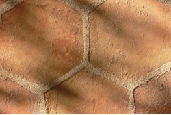 Antico Cotto esagonale 14 cm | B&B Rivestimenti Naturali